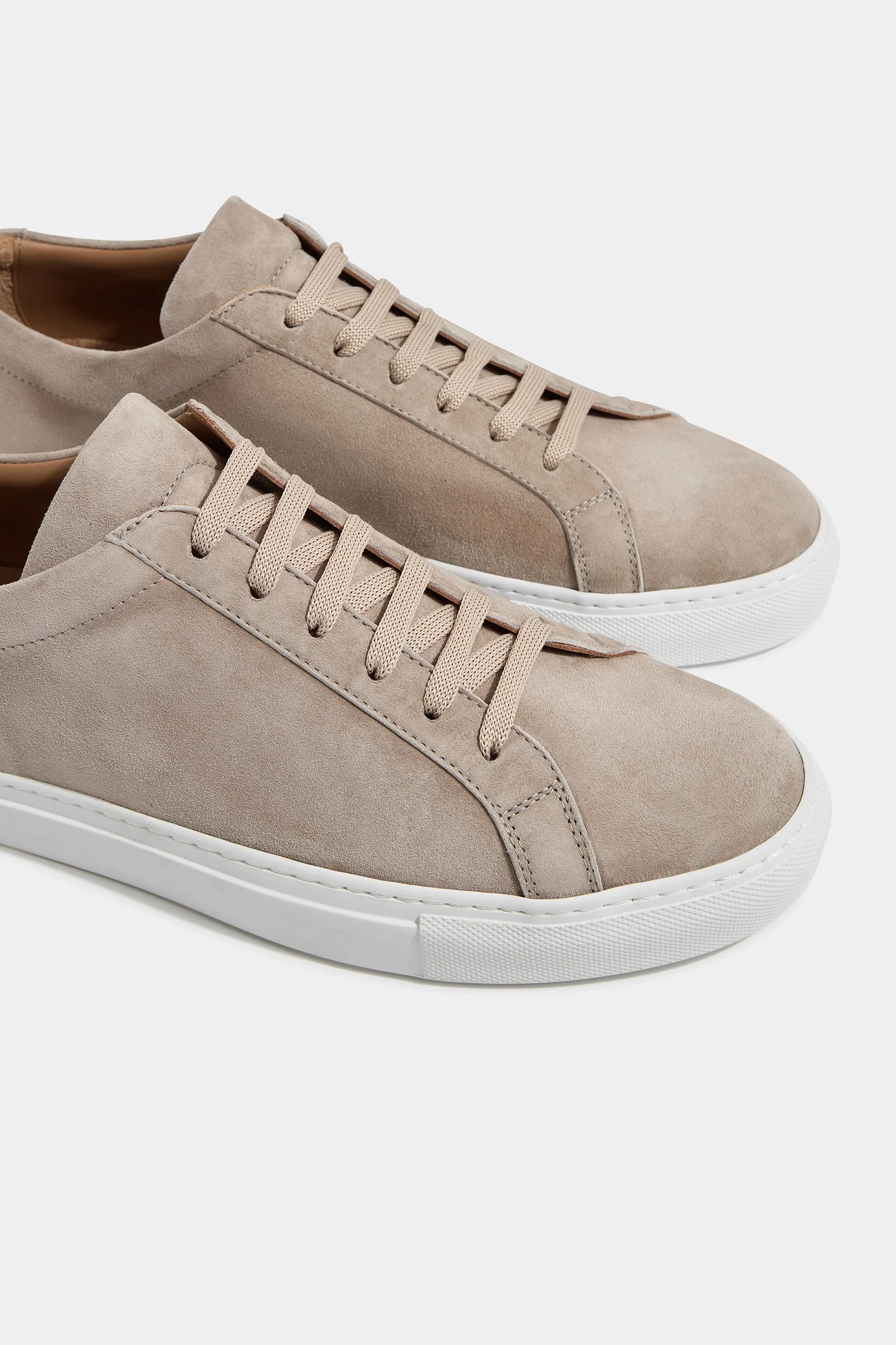 Beige Luxury Sneakers - Made In Italy - Image 4
