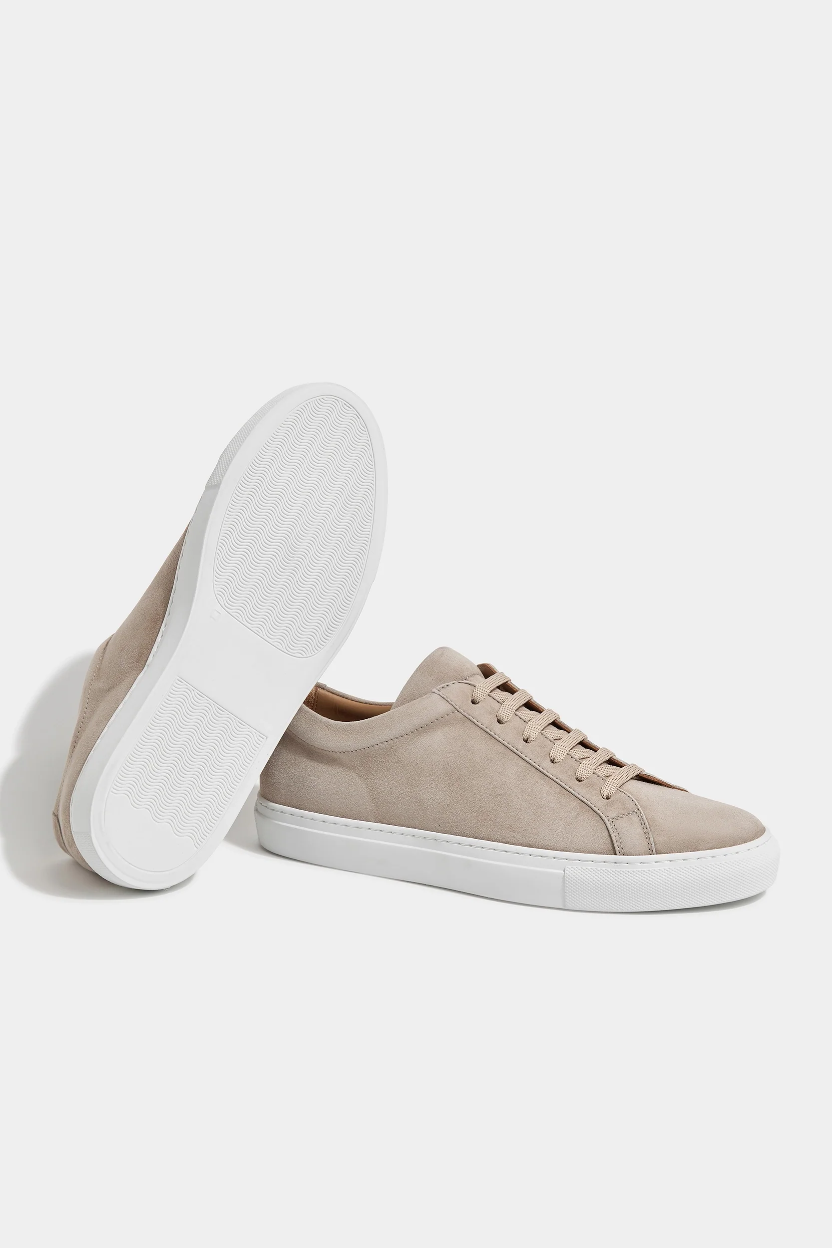 Beige Luxury Sneakers - Made In Italy - Image 5