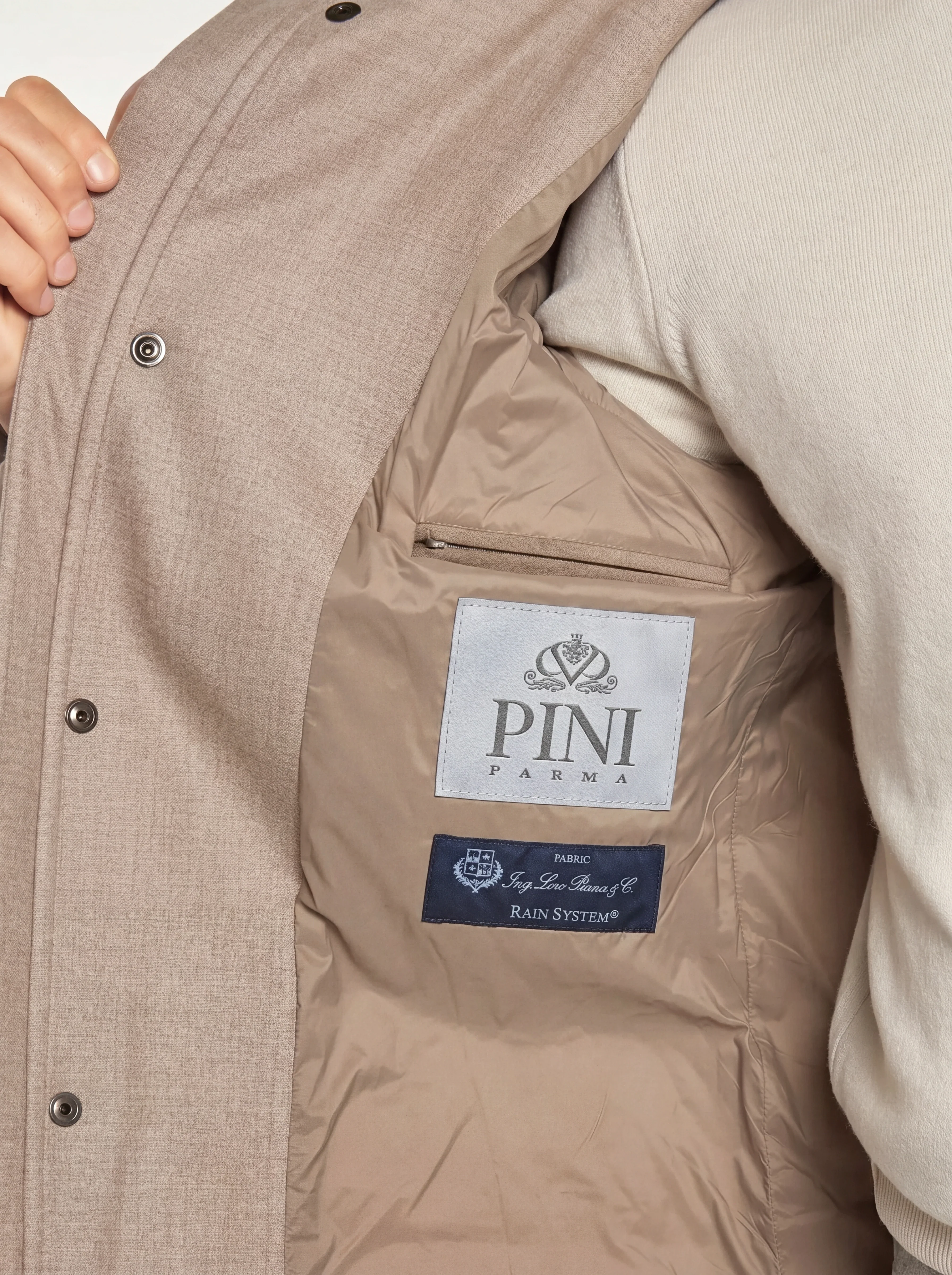Beige parka – Made in Italy - Image 6