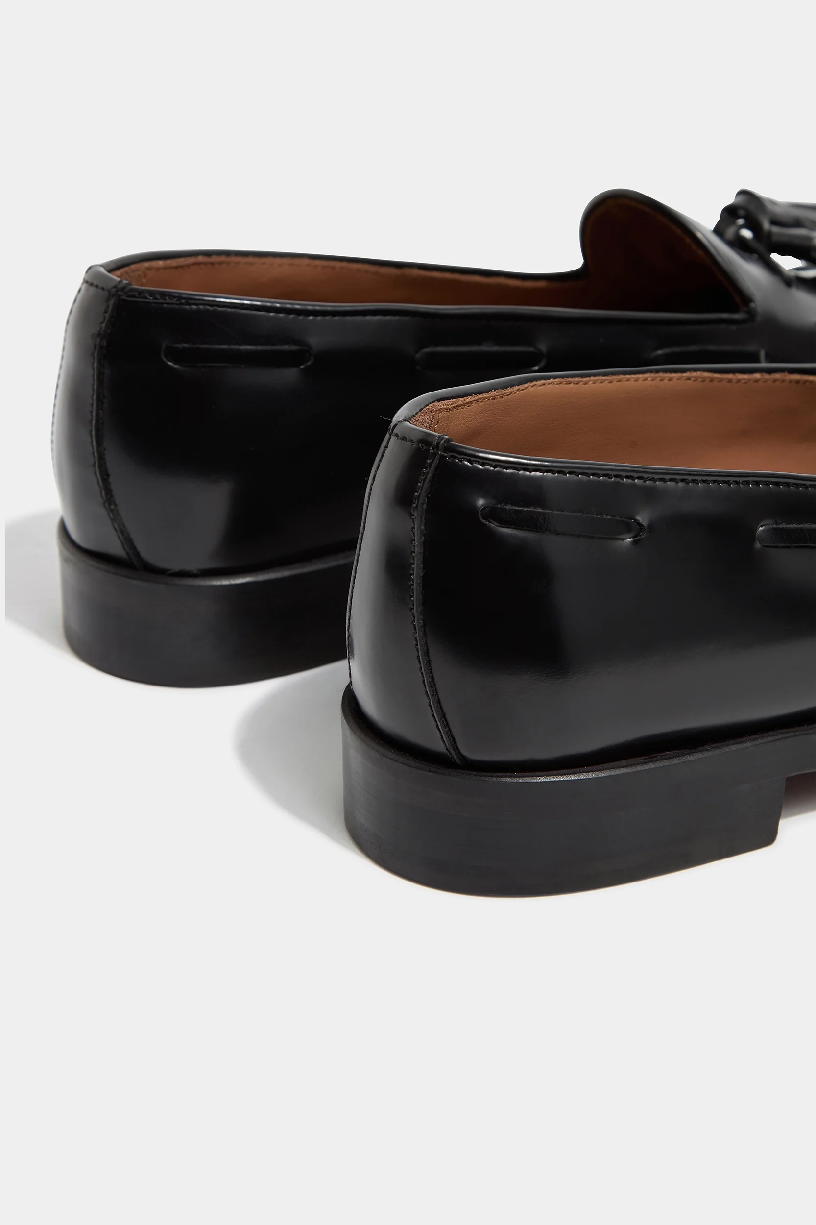 Black tassel loafers - Made In Italy - Image 4