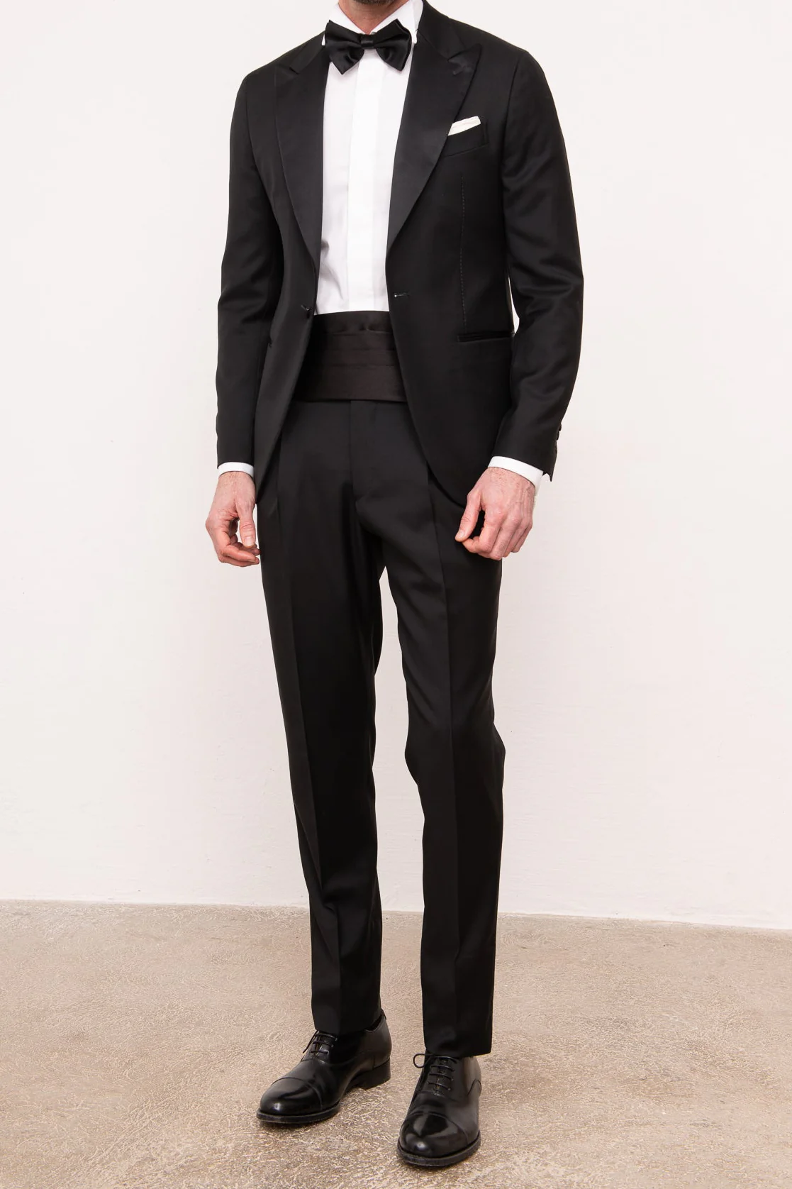 Black Tuxedo Oxfords - Made in Italy - Image 2