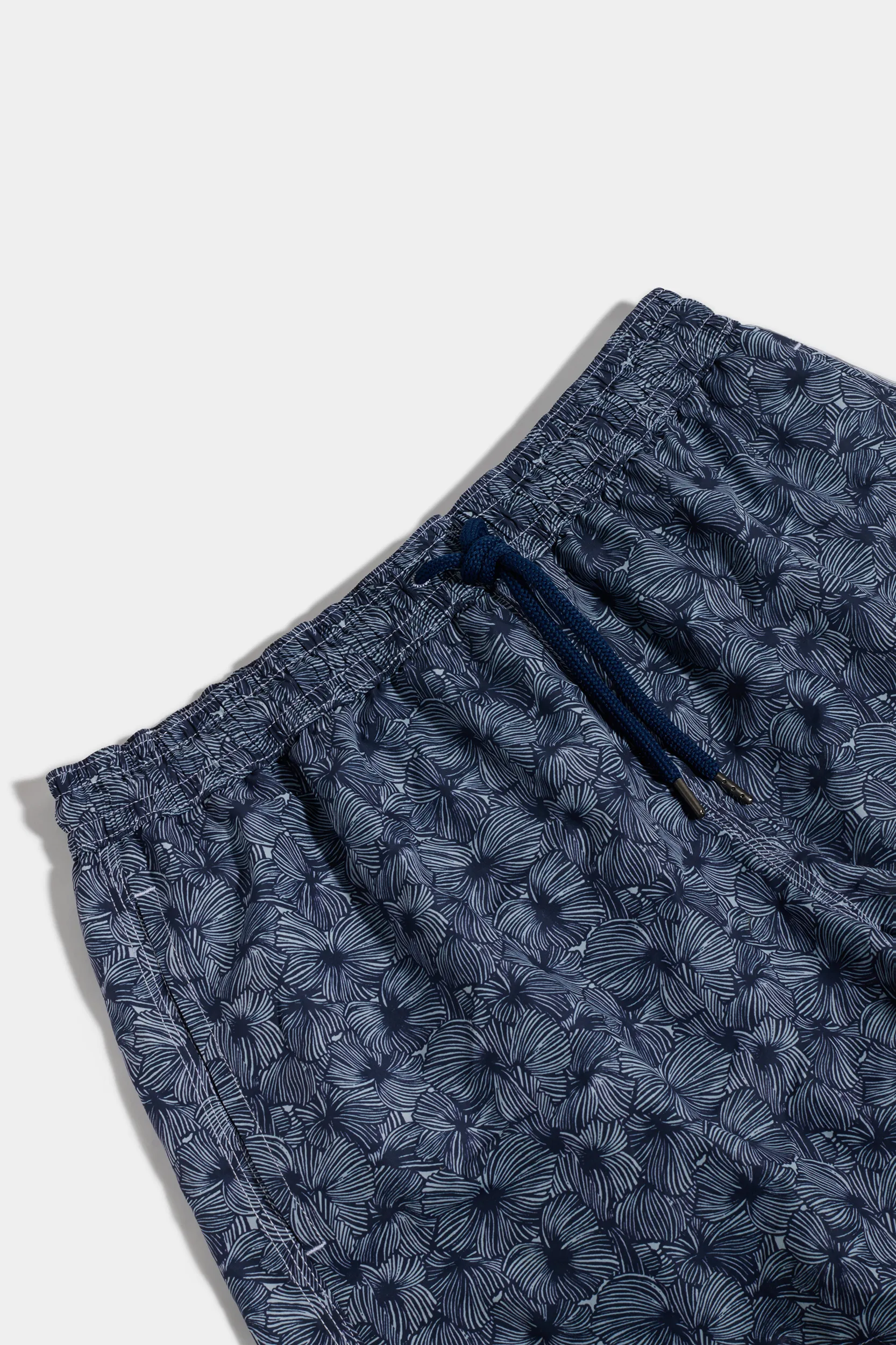 Blue flower swimshorts - Made in Italy - Image 3