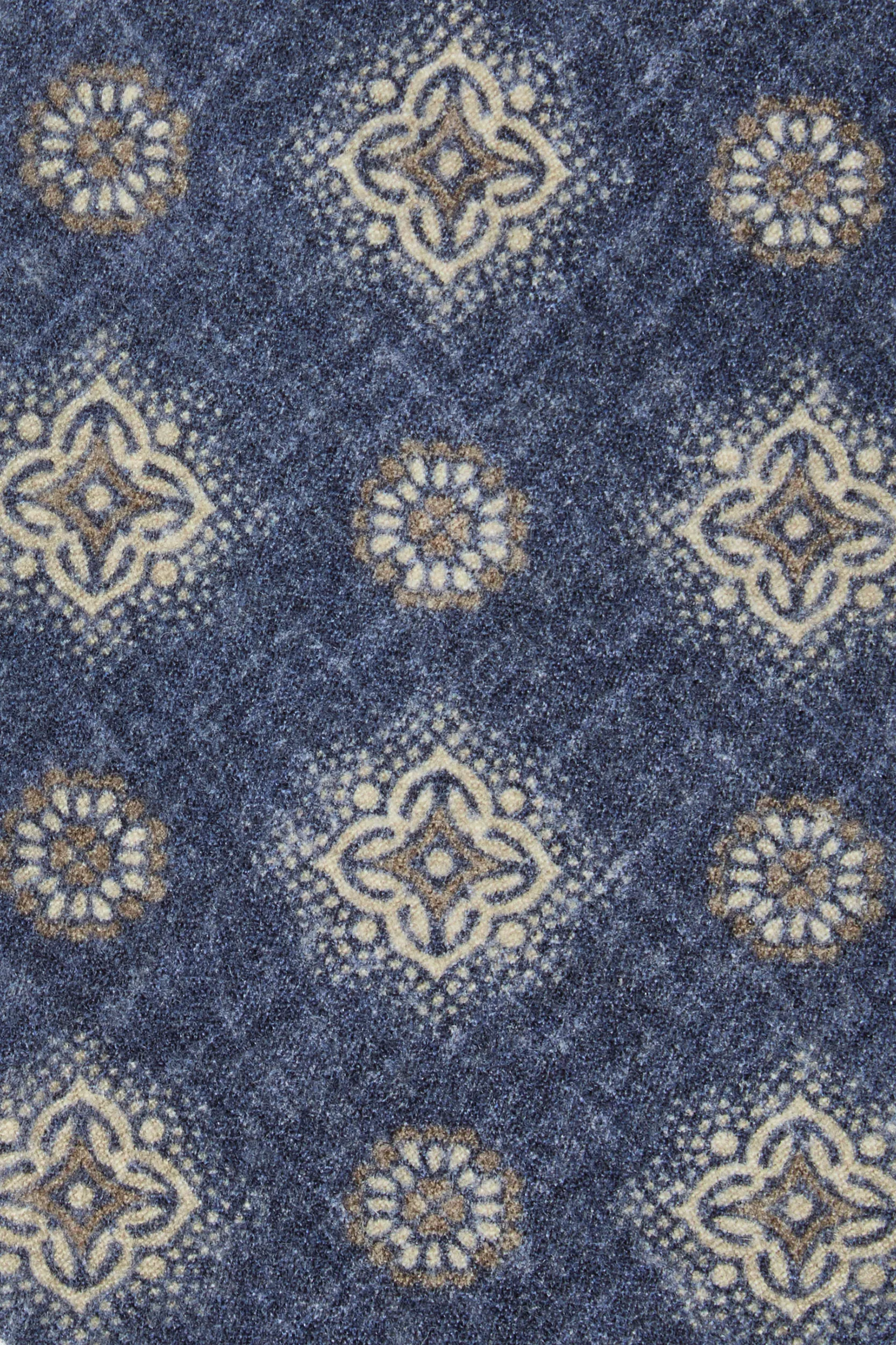 Blue macro fancy tie - Made In Italy - Image 2