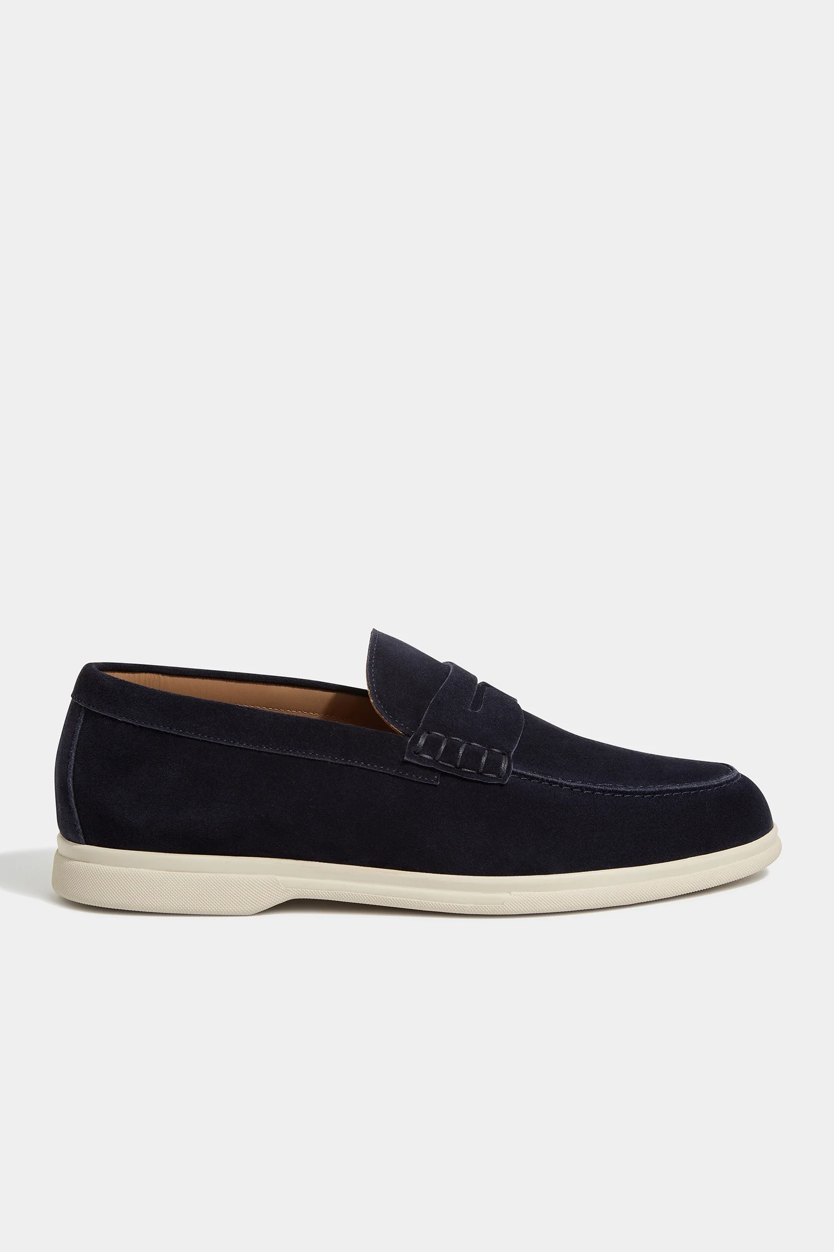Blue penny loafers - Made in Italy - Image 4