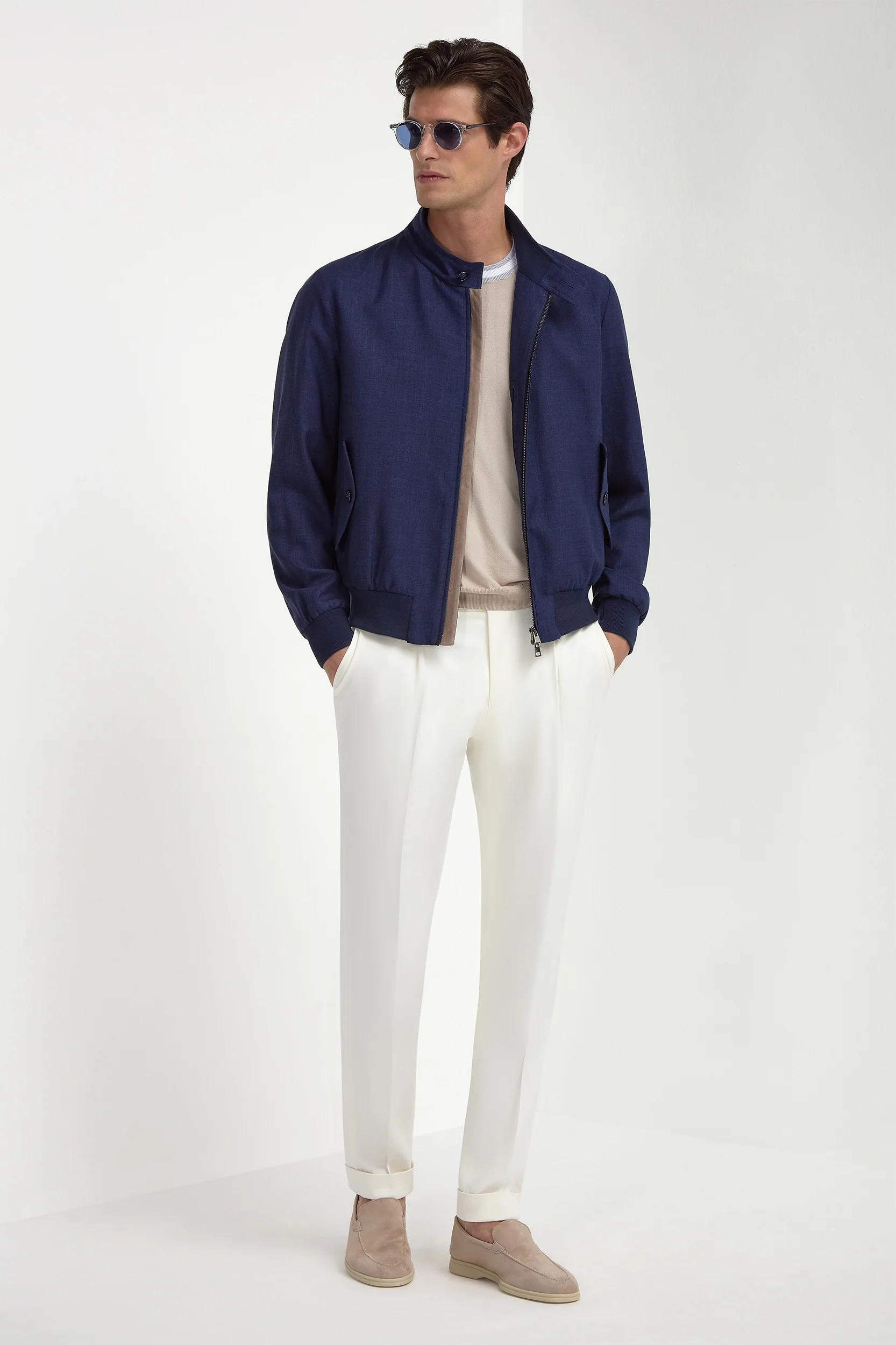 Blue short jacket – Made in Italy - Image 4