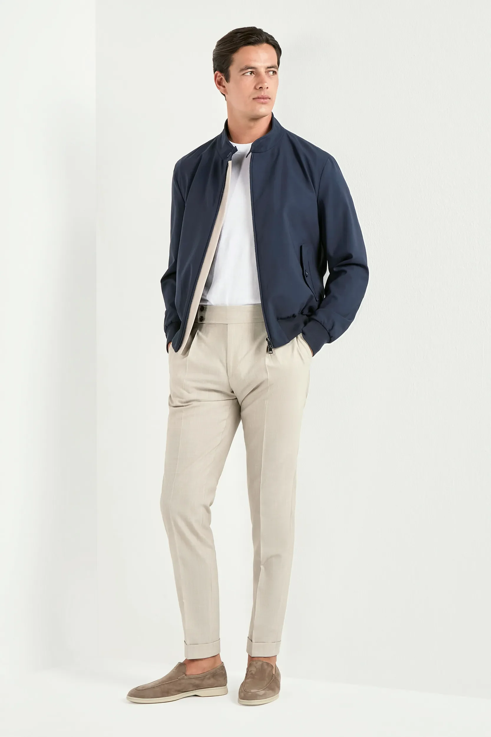 Blue short jacket - Made in Italy - Image 3