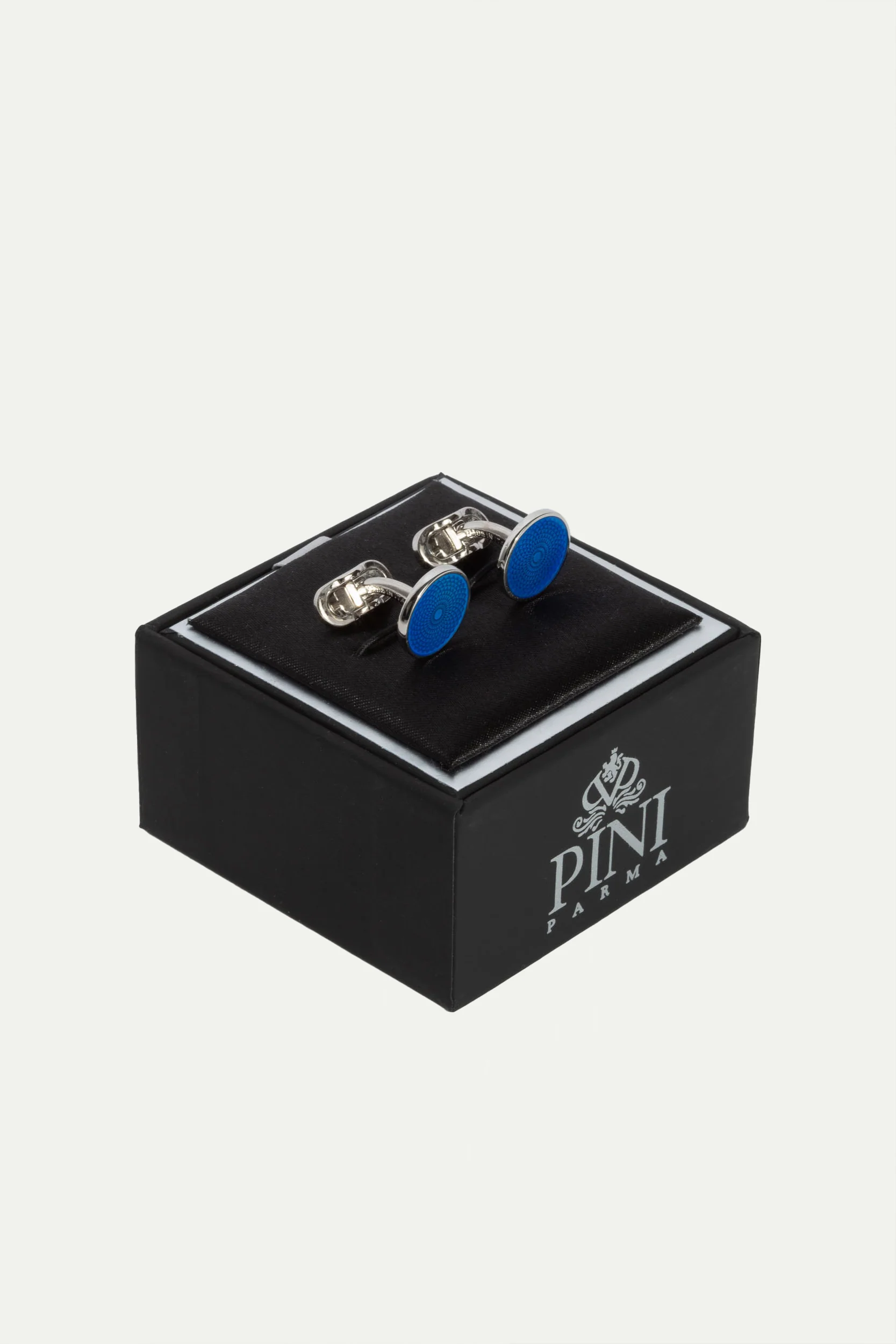 Light blue cufflinks - Made in Italy - Image 2