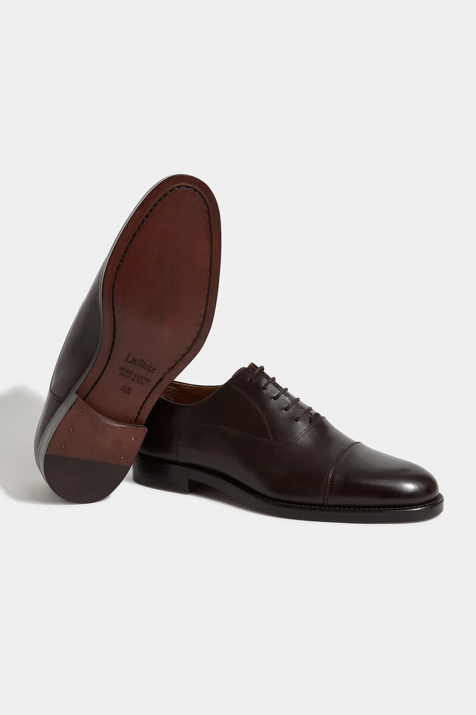 Brown Oxfords - Made in Italy - Image 3