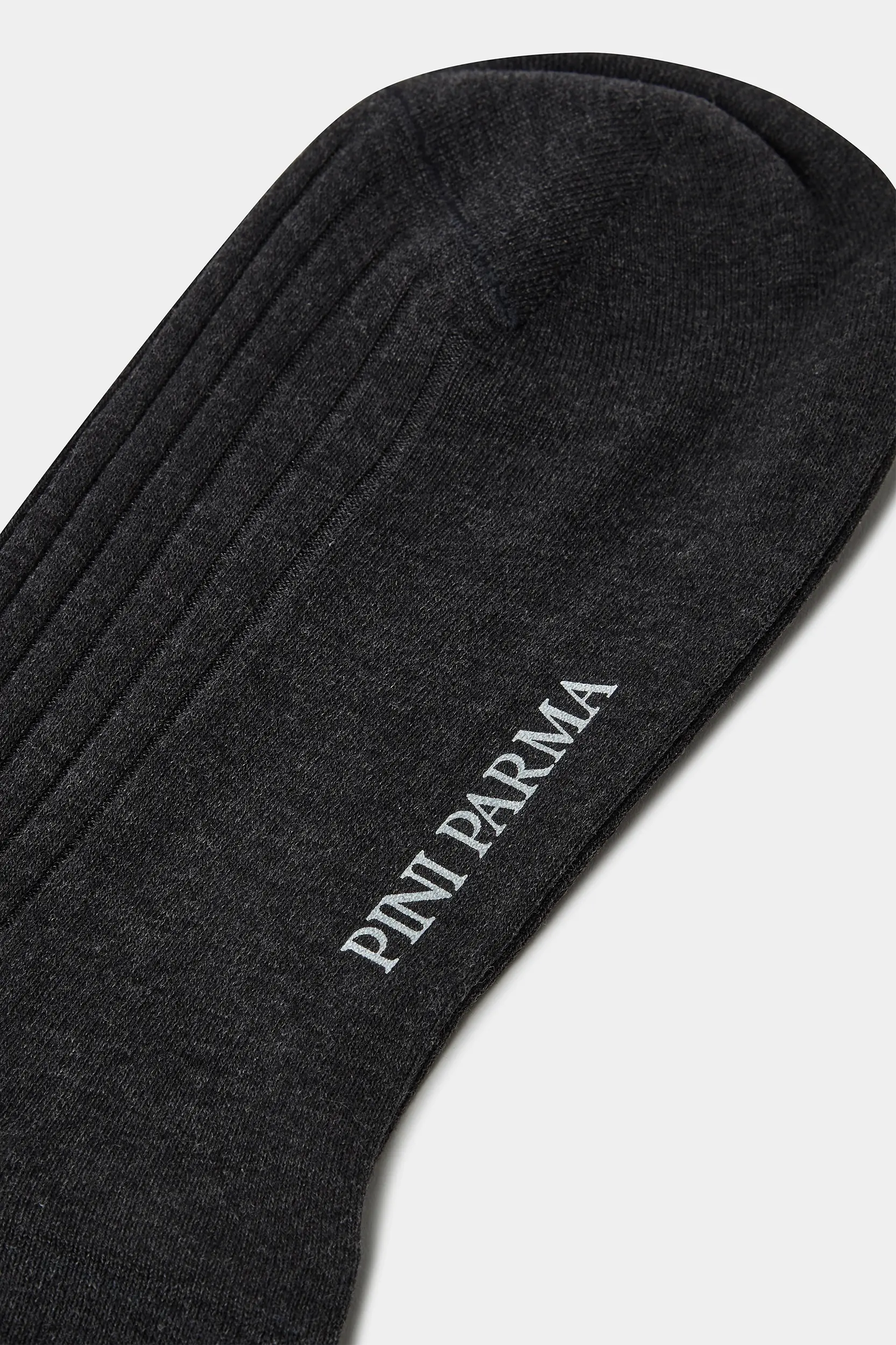 Grey long socks - Made in Italy - Image 3