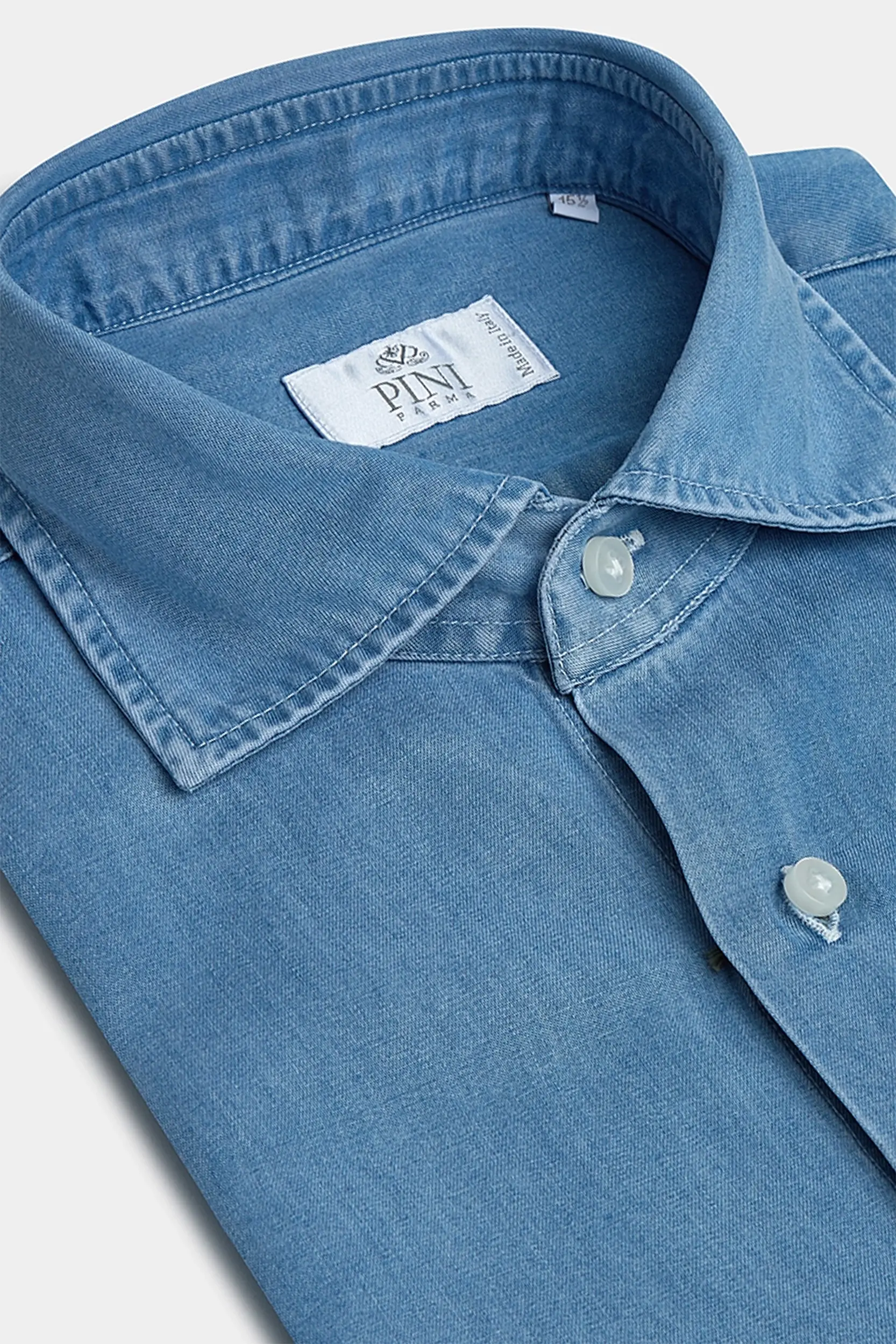 Denim stone shirt - Made in Italy - Image 3