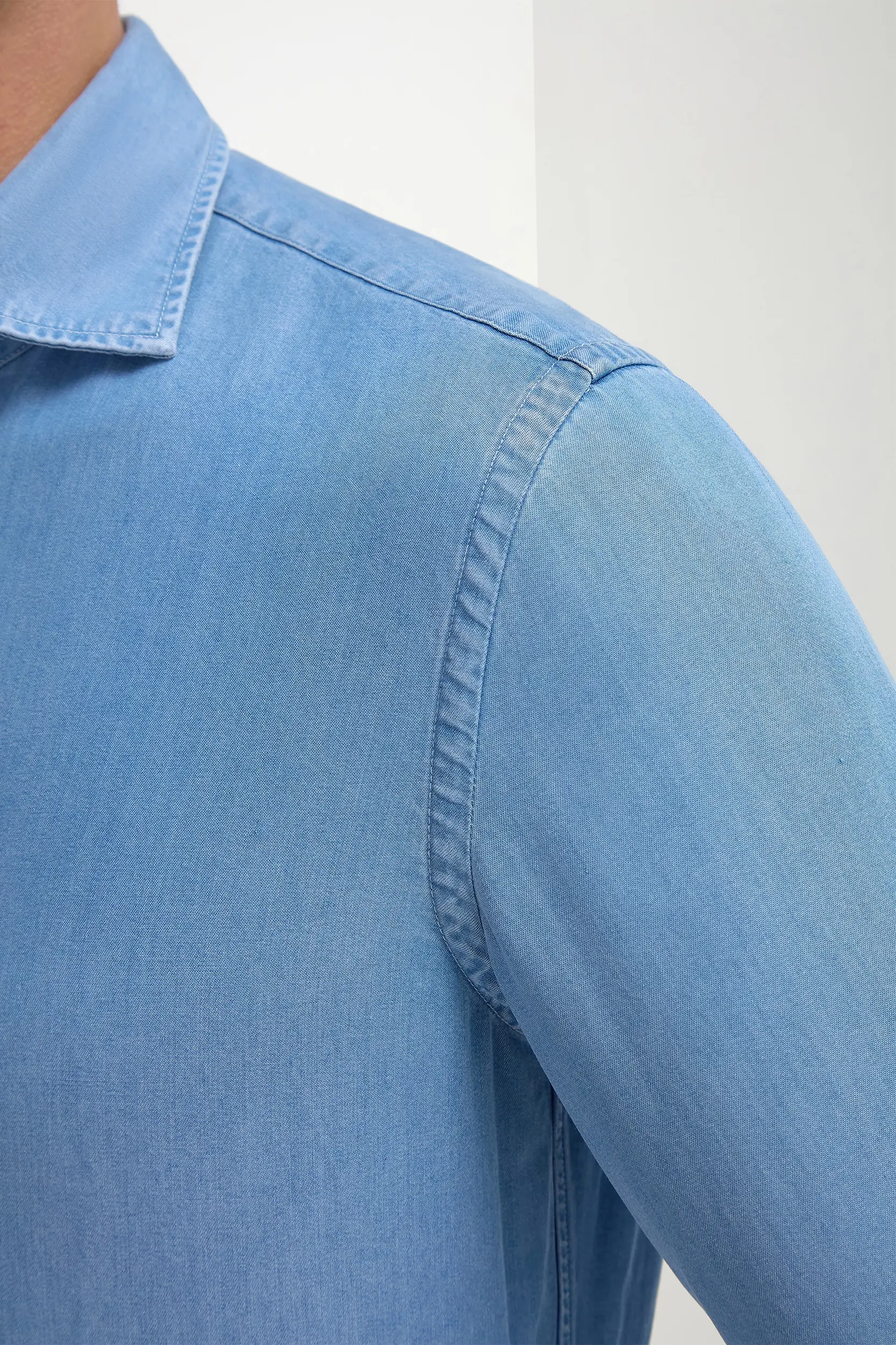Denim stone shirt - Made in Italy - Image 5
