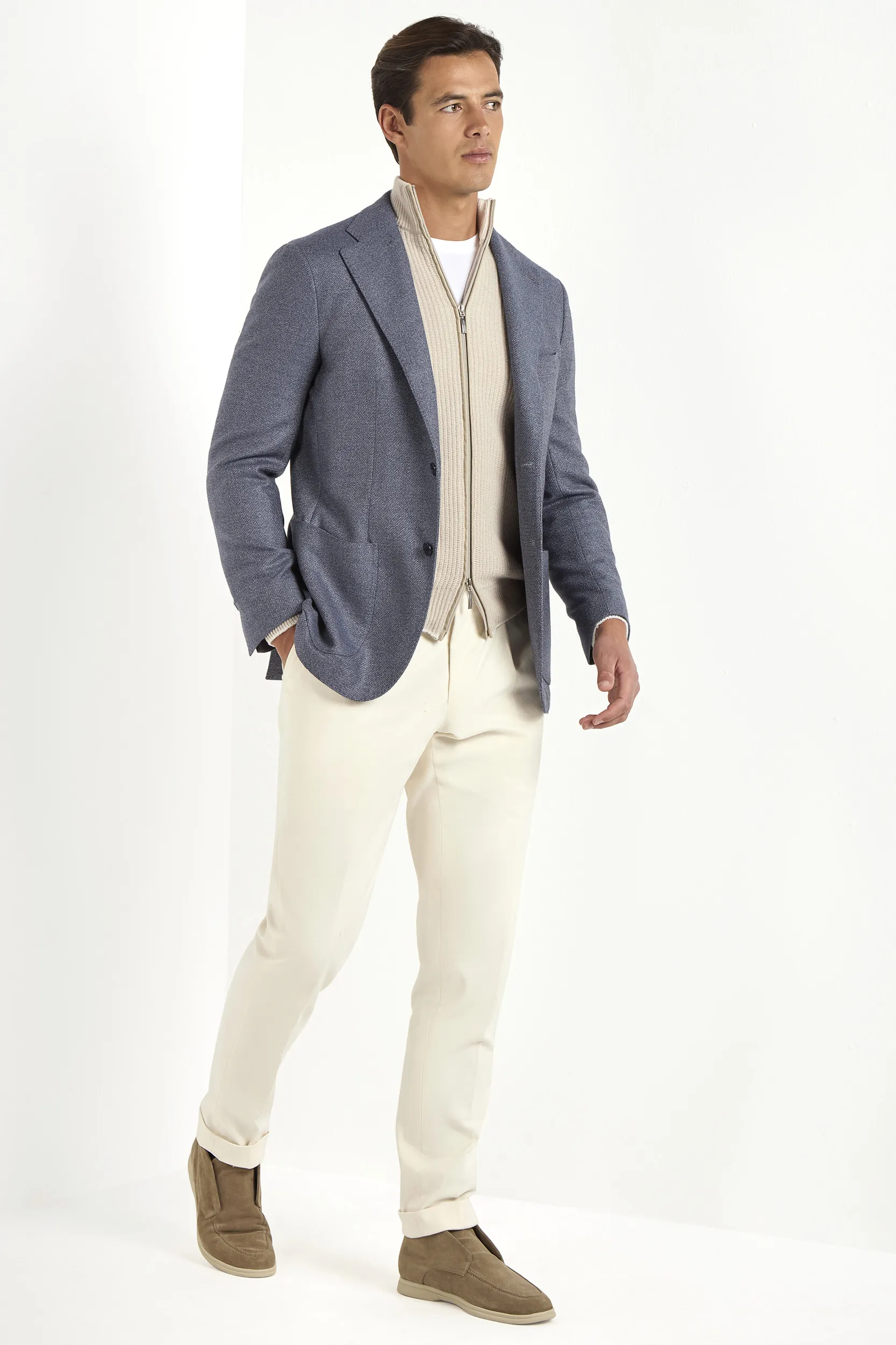 Dusty blue jacket - Made in Italy - Image 3