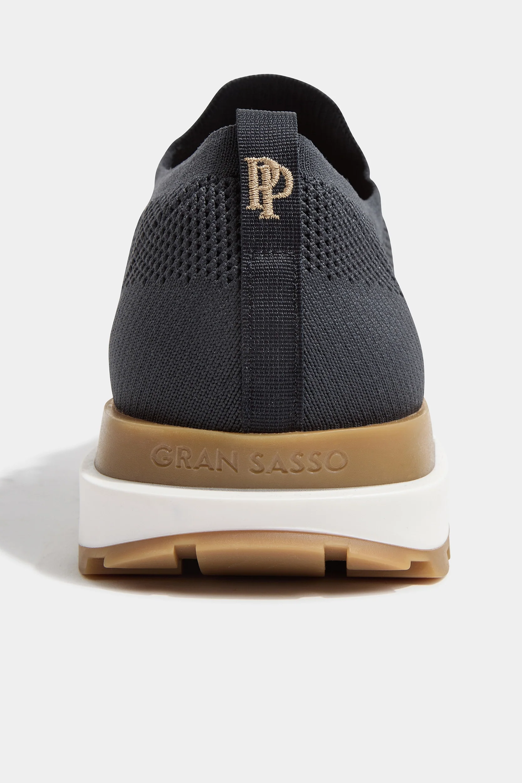 Blue knitted sneakers - Made In Italy - Image 5