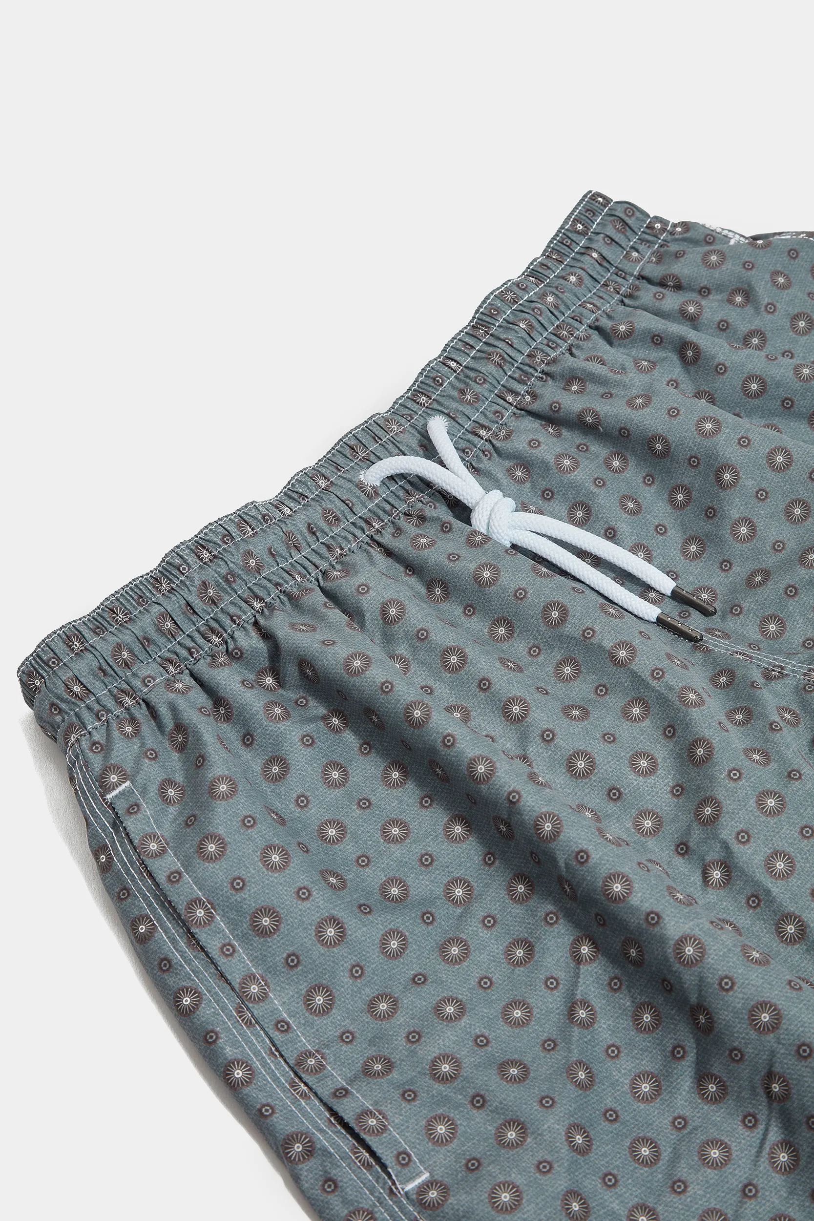 Green fancy swimshorts - Made in Italy - Image 3