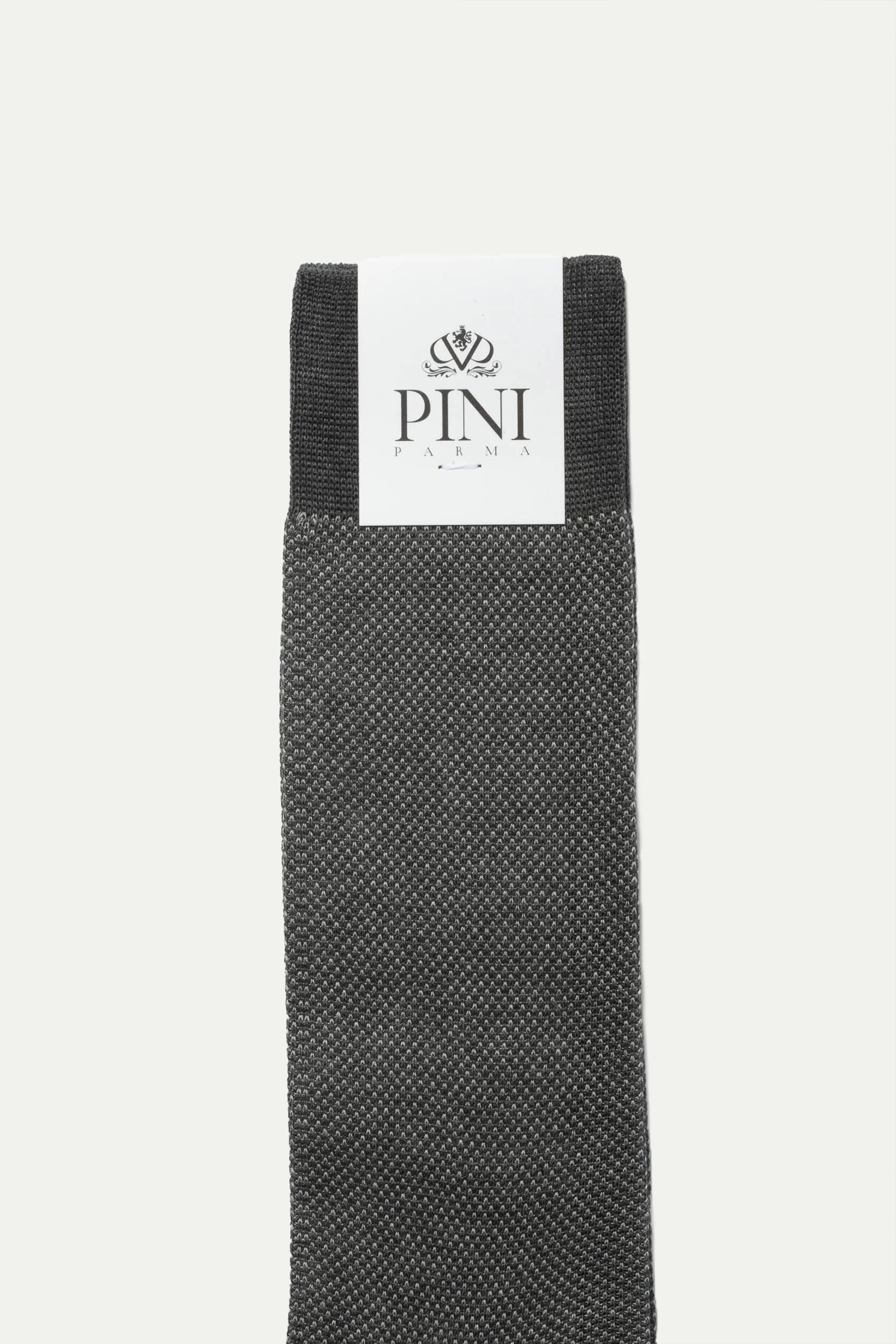 Grey patterned short socks - Made in Italy - Image 3