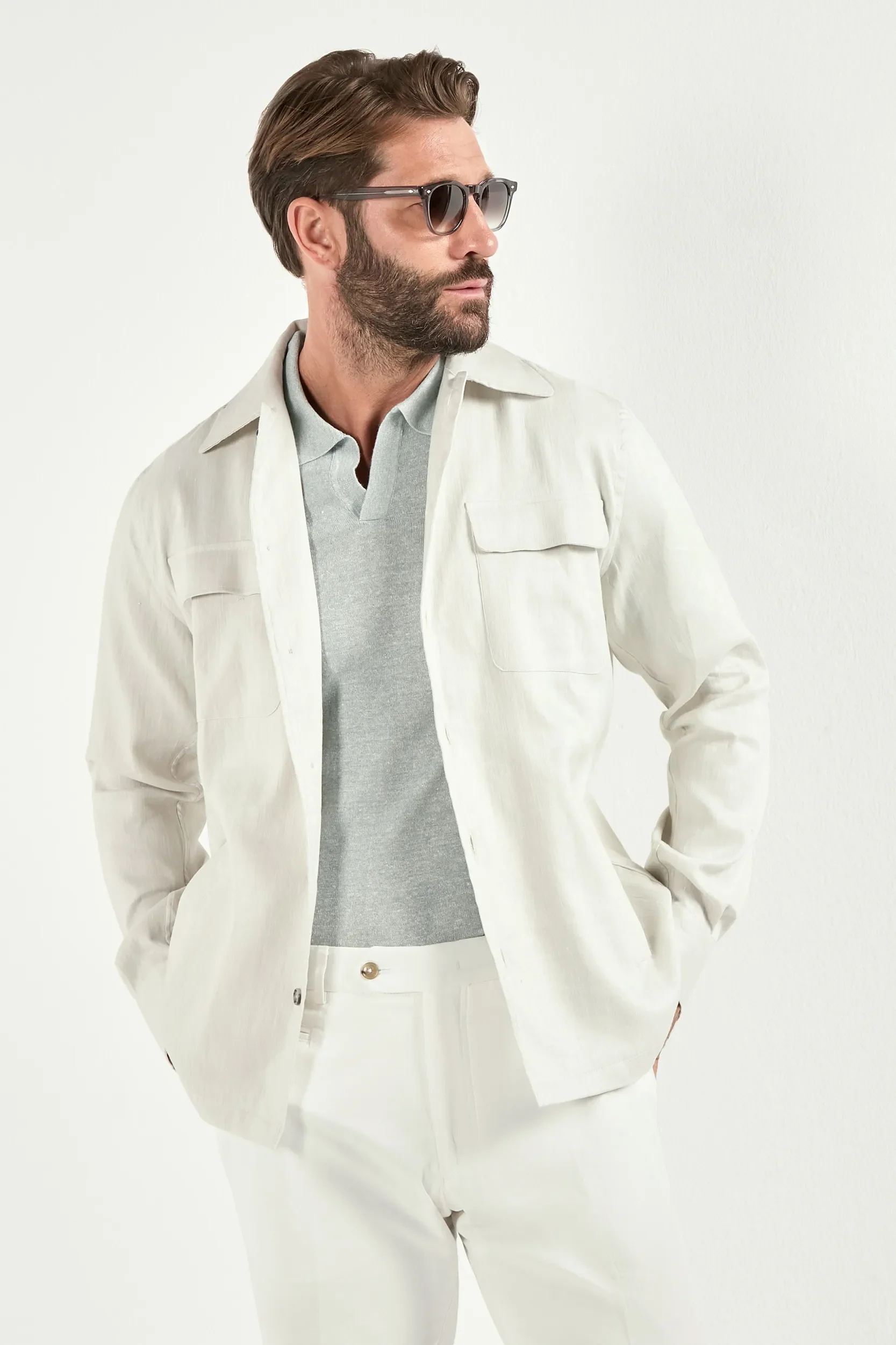 Ice overshirt - Made in Italy