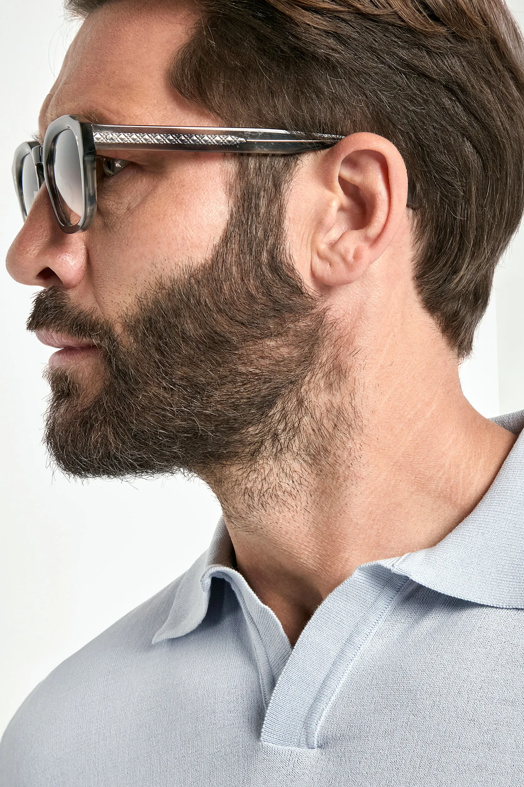 Light blue polo - Made in Italy - Image 3