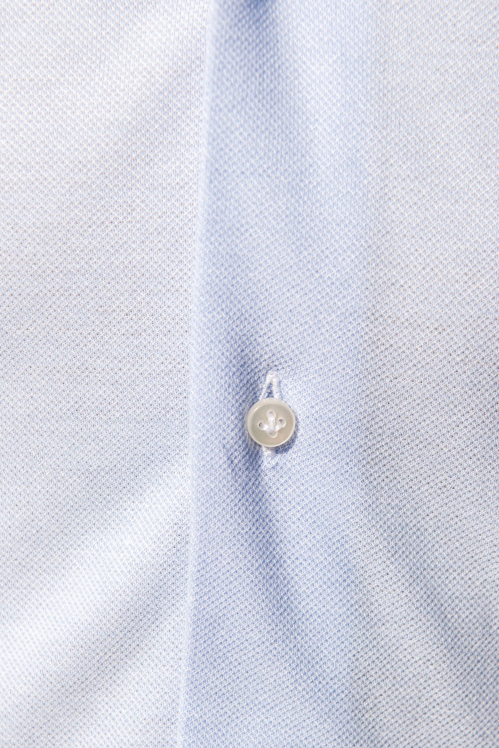 Light blue jersey shirt - Made in Italy - Image 2
