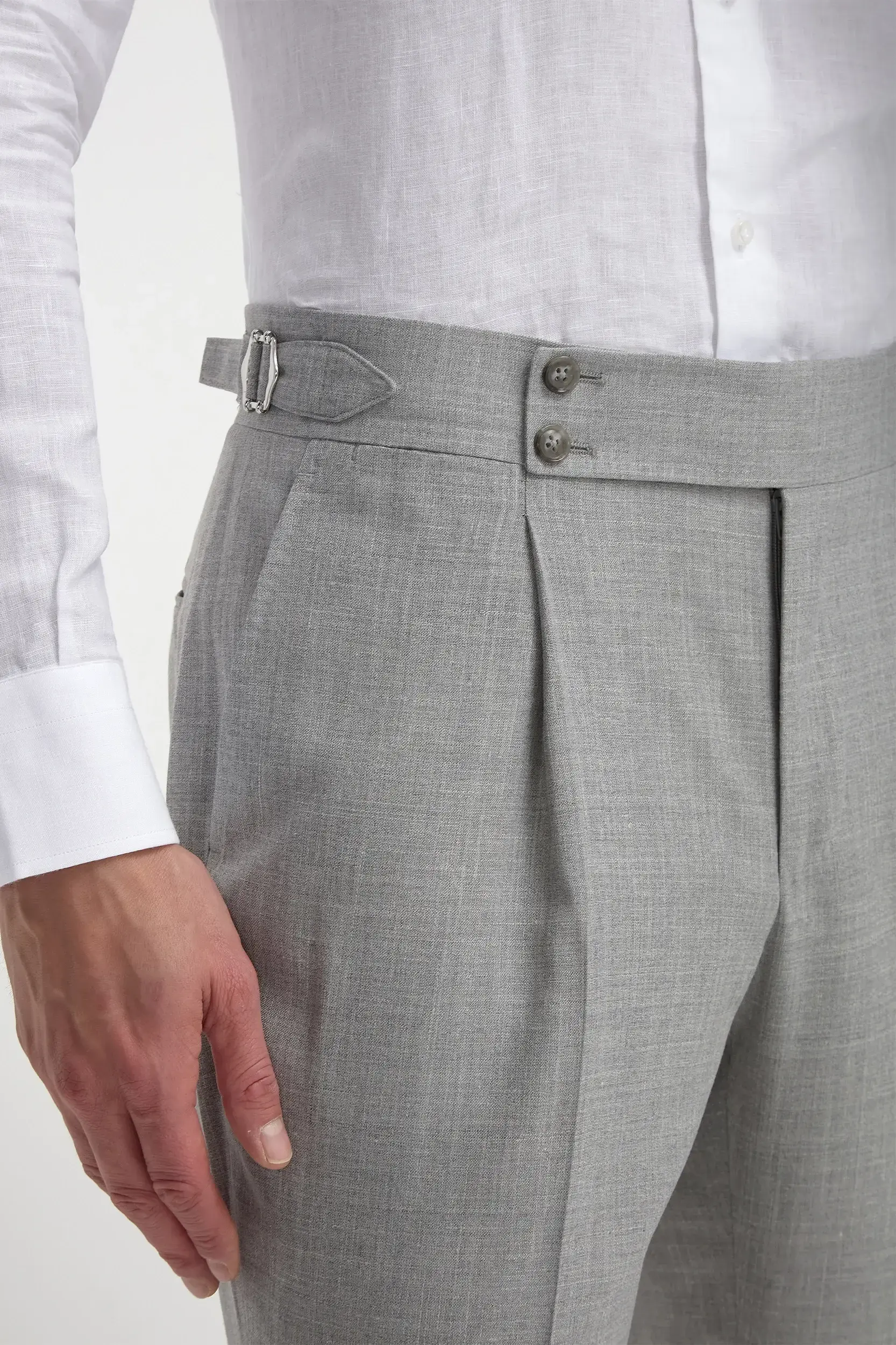 Light grey suit - Made in Italy - Image 3