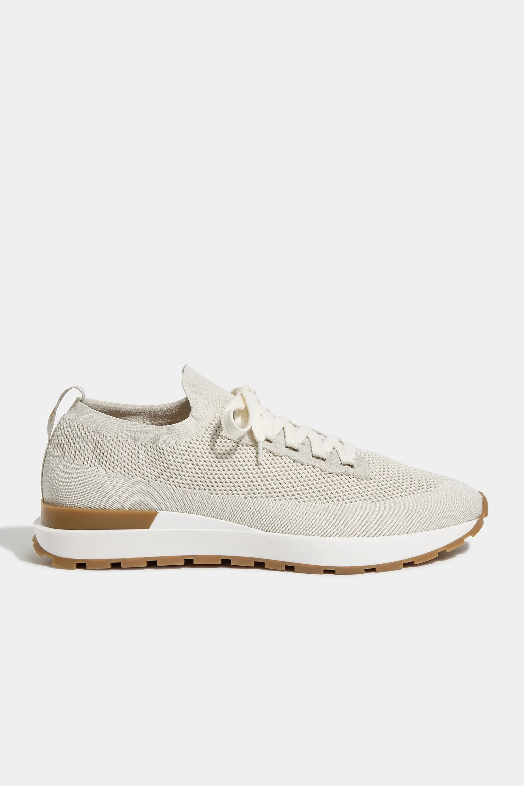 Off-white knitted sneakers - Made In Italy - Image 6