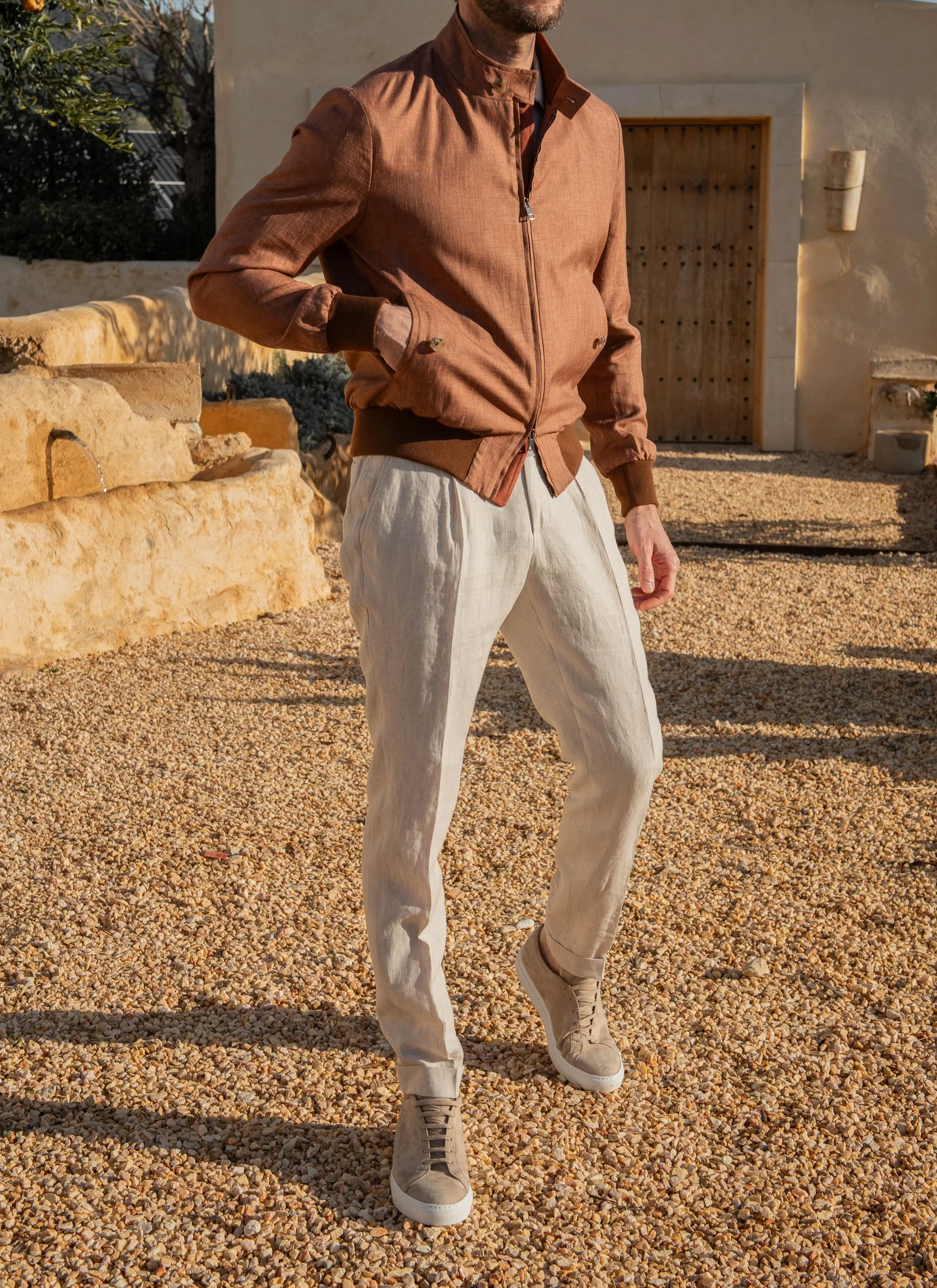 Rusty short jacket – Made in Italy - Image 3