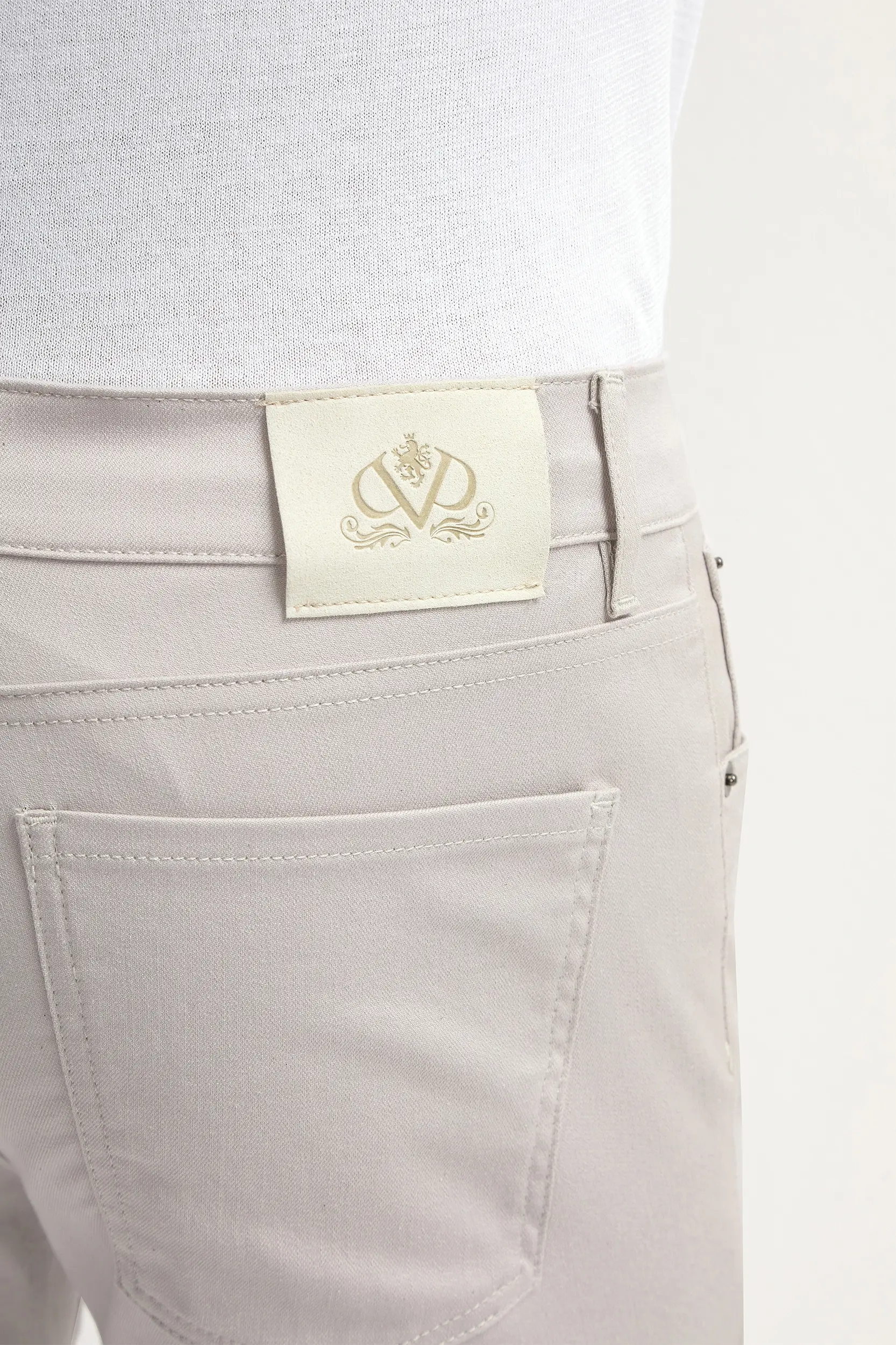 Sand 5 pocket trousers - Made in Italy - Image 3