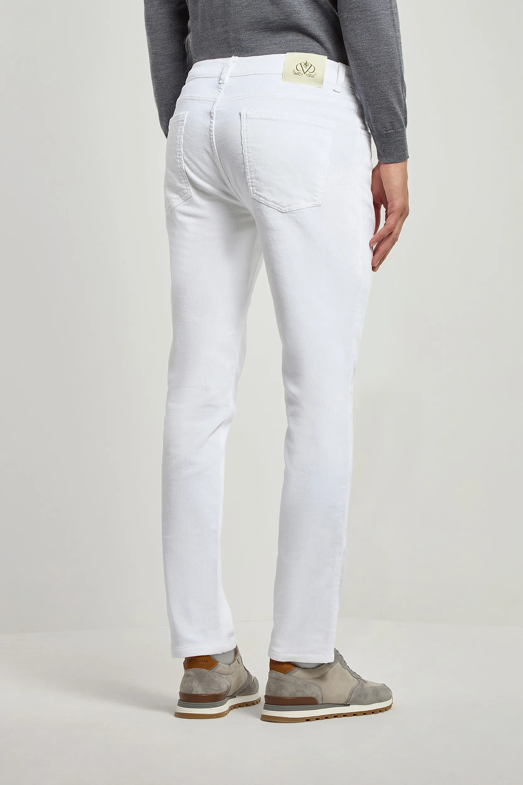 White corduroy 5 Pocket - Made in Italy - Image 4